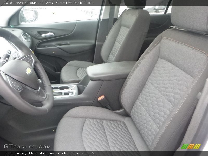 Summit White / Jet Black 2018 Chevrolet Equinox LT AWD