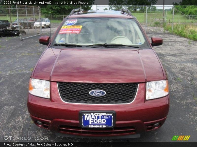 Merlot Metallic / Pebble 2005 Ford Freestyle Limited AWD