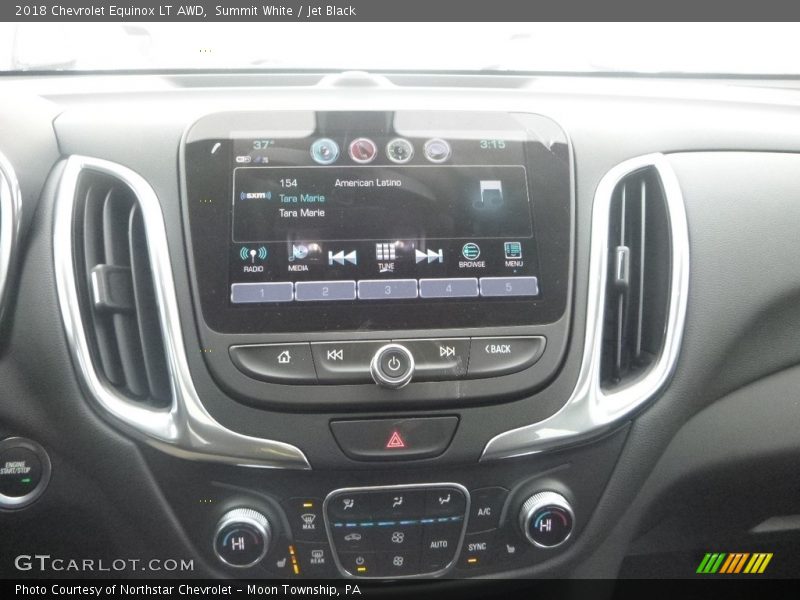 Summit White / Jet Black 2018 Chevrolet Equinox LT AWD