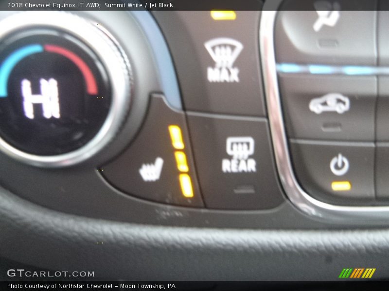 Summit White / Jet Black 2018 Chevrolet Equinox LT AWD