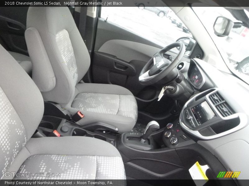 Nightfall Gray Metallic / Jet Black 2018 Chevrolet Sonic LS Sedan