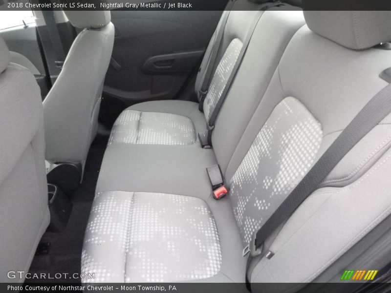 Nightfall Gray Metallic / Jet Black 2018 Chevrolet Sonic LS Sedan