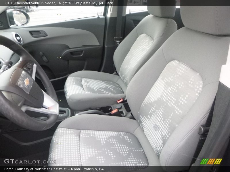 Nightfall Gray Metallic / Jet Black 2018 Chevrolet Sonic LS Sedan