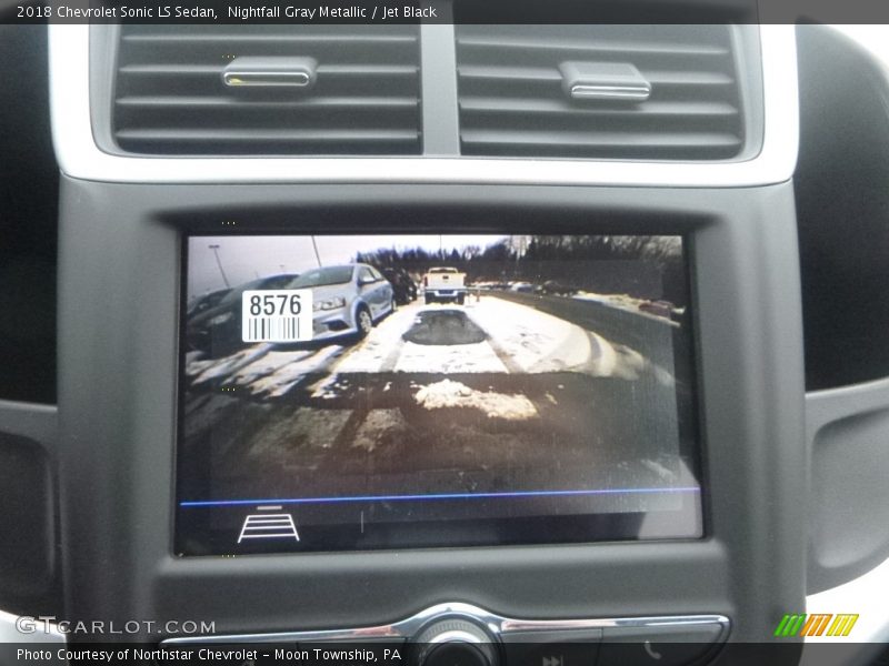 Nightfall Gray Metallic / Jet Black 2018 Chevrolet Sonic LS Sedan