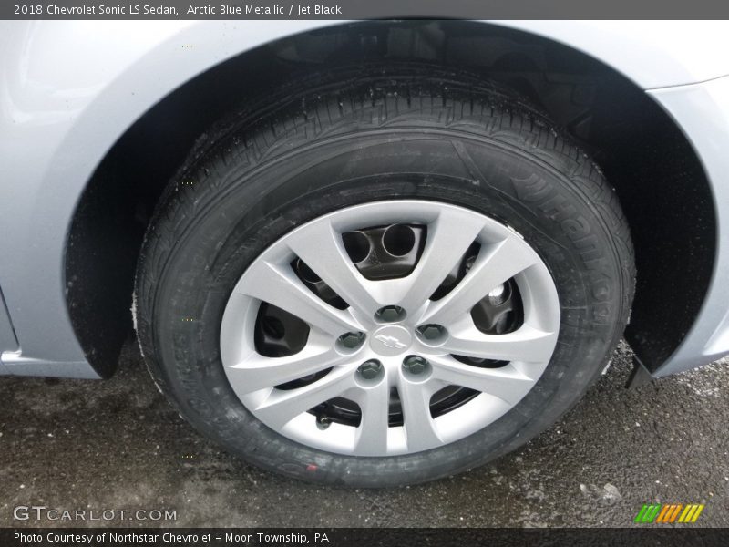 Arctic Blue Metallic / Jet Black 2018 Chevrolet Sonic LS Sedan