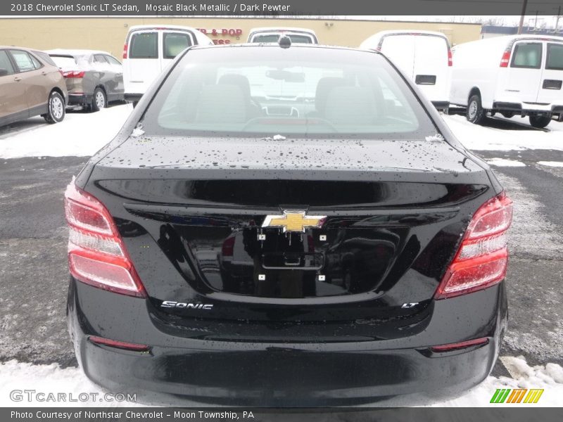 Mosaic Black Metallic / Dark Pewter 2018 Chevrolet Sonic LT Sedan