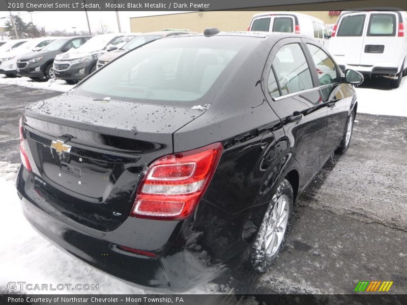 Mosaic Black Metallic / Dark Pewter 2018 Chevrolet Sonic LT Sedan