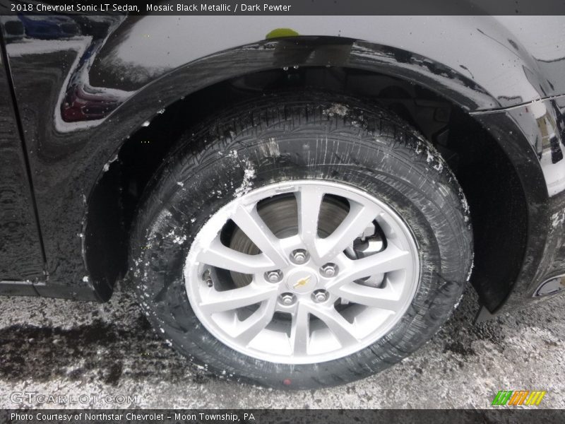 Mosaic Black Metallic / Dark Pewter 2018 Chevrolet Sonic LT Sedan