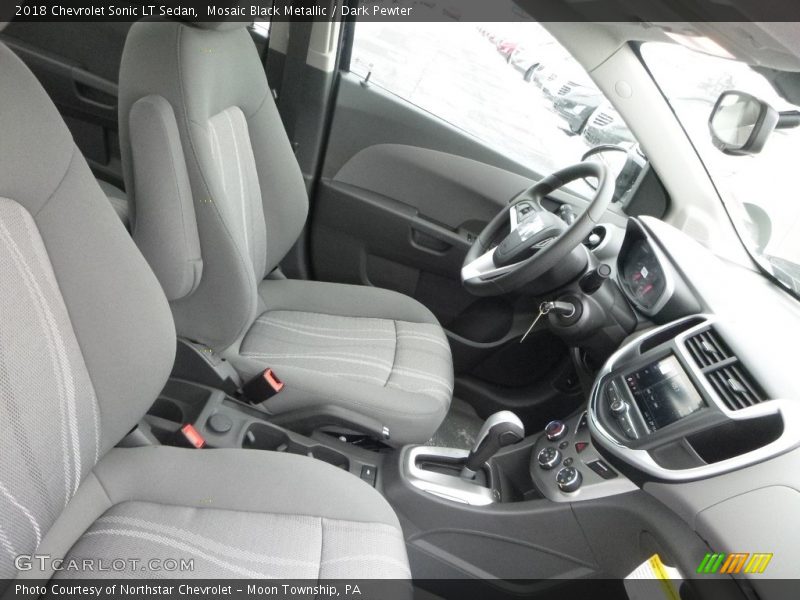 Mosaic Black Metallic / Dark Pewter 2018 Chevrolet Sonic LT Sedan