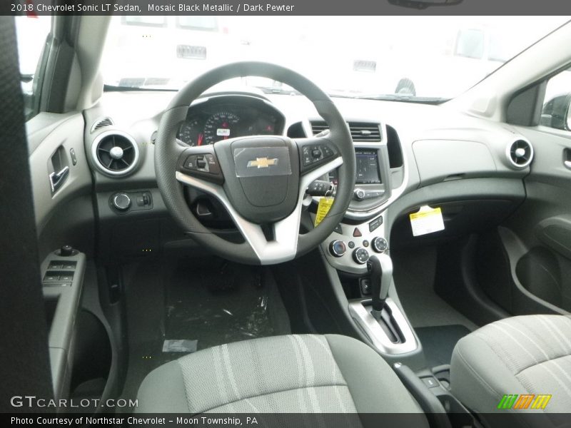 Mosaic Black Metallic / Dark Pewter 2018 Chevrolet Sonic LT Sedan