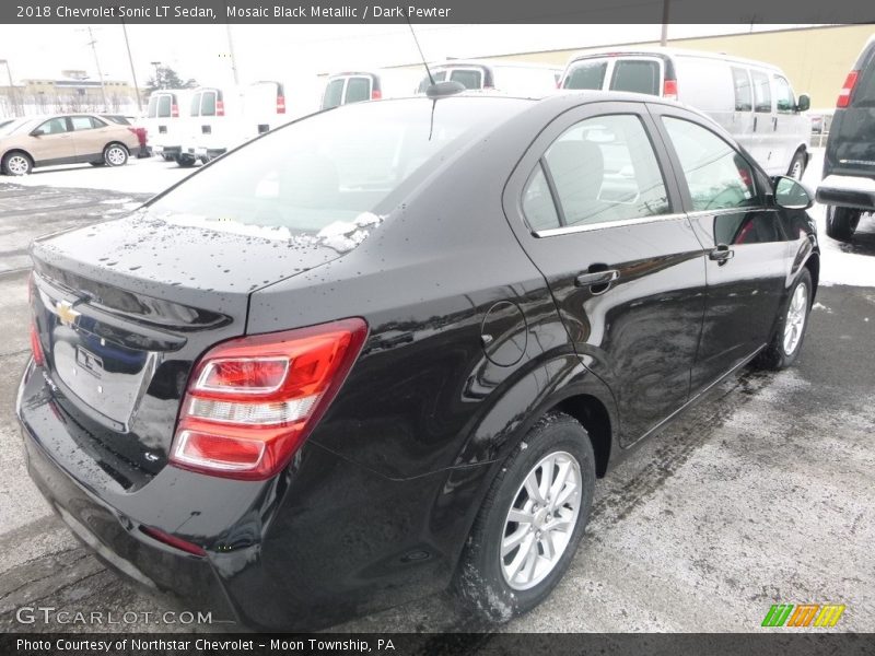 Mosaic Black Metallic / Dark Pewter 2018 Chevrolet Sonic LT Sedan