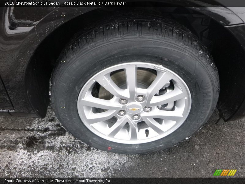 Mosaic Black Metallic / Dark Pewter 2018 Chevrolet Sonic LT Sedan