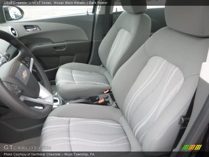 Mosaic Black Metallic / Dark Pewter 2018 Chevrolet Sonic LT Sedan