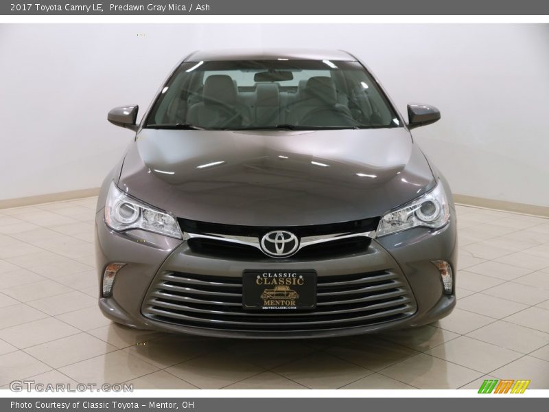 Predawn Gray Mica / Ash 2017 Toyota Camry LE