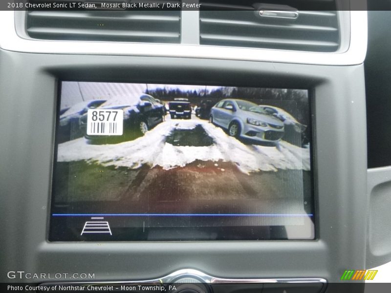 Mosaic Black Metallic / Dark Pewter 2018 Chevrolet Sonic LT Sedan
