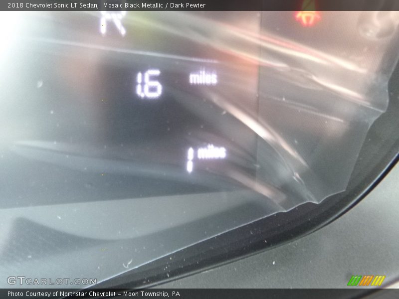 Mosaic Black Metallic / Dark Pewter 2018 Chevrolet Sonic LT Sedan