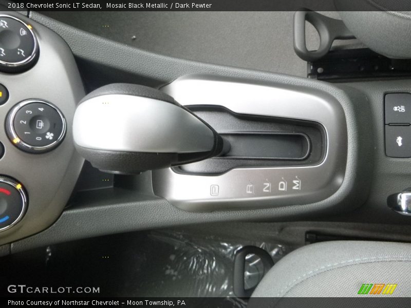 Mosaic Black Metallic / Dark Pewter 2018 Chevrolet Sonic LT Sedan