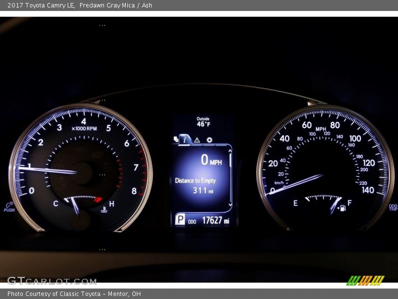 Predawn Gray Mica / Ash 2017 Toyota Camry LE