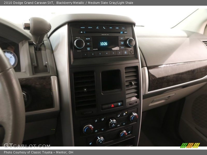 Blackberry Metallic / Medium Slate Gray/Light Shale 2010 Dodge Grand Caravan SXT