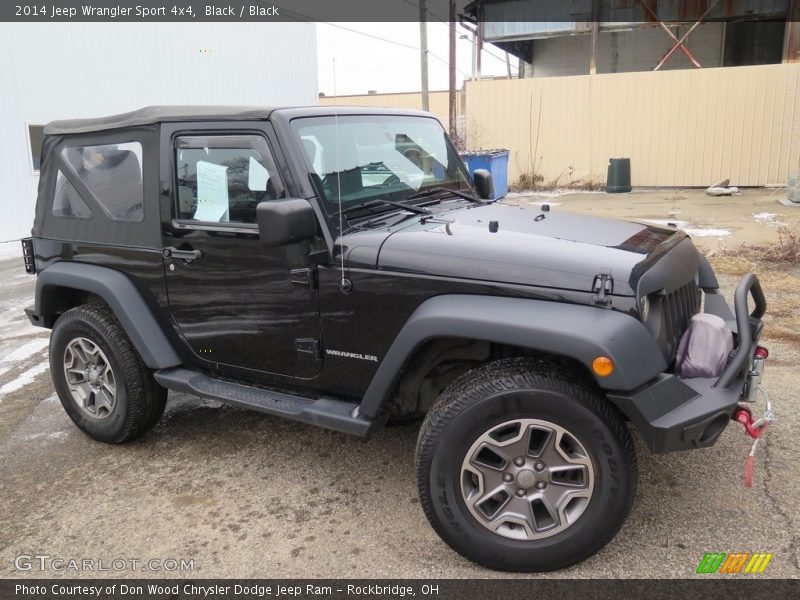 Black / Black 2014 Jeep Wrangler Sport 4x4