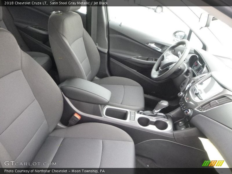 Satin Steel Gray Metallic / Jet Black 2018 Chevrolet Cruze LT
