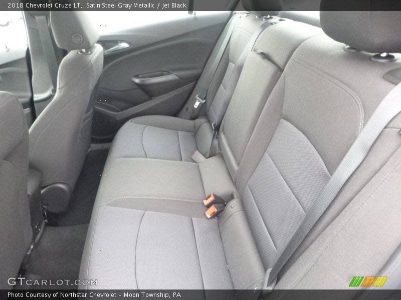 Satin Steel Gray Metallic / Jet Black 2018 Chevrolet Cruze LT