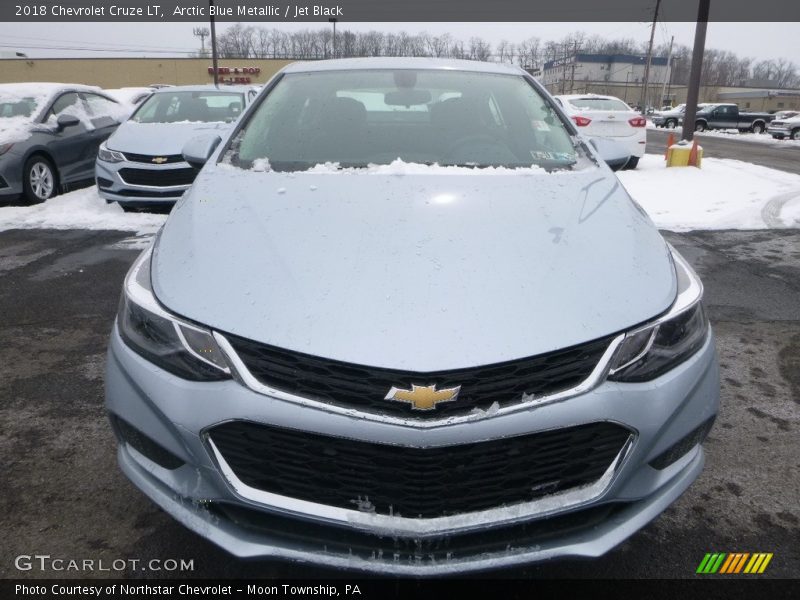 Arctic Blue Metallic / Jet Black 2018 Chevrolet Cruze LT
