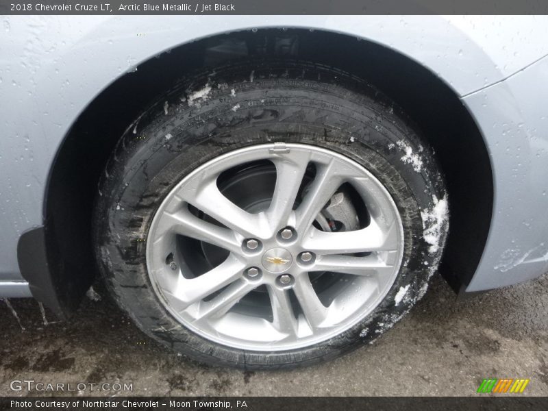 Arctic Blue Metallic / Jet Black 2018 Chevrolet Cruze LT