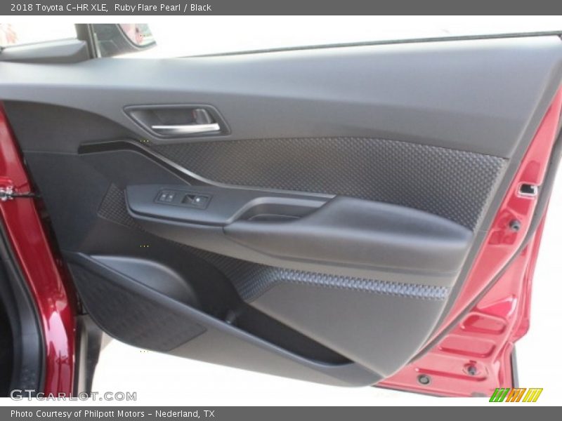 Ruby Flare Pearl / Black 2018 Toyota C-HR XLE