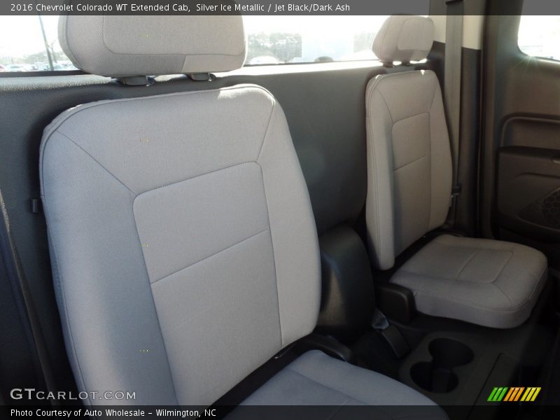 Silver Ice Metallic / Jet Black/Dark Ash 2016 Chevrolet Colorado WT Extended Cab
