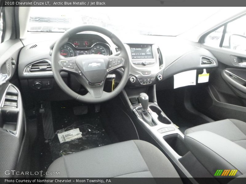Arctic Blue Metallic / Jet Black 2018 Chevrolet Cruze LT