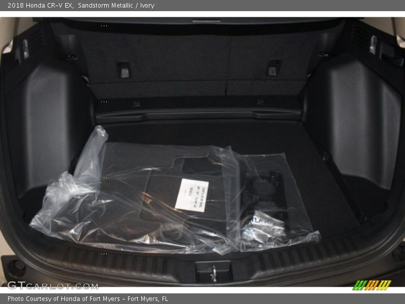 Sandstorm Metallic / Ivory 2018 Honda CR-V EX