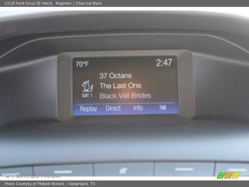 Magnetic / Charcoal Black 2018 Ford Focus SE Hatch