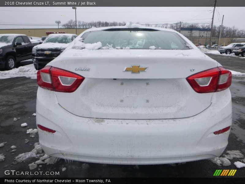 Summit White / Jet Black 2018 Chevrolet Cruze LT