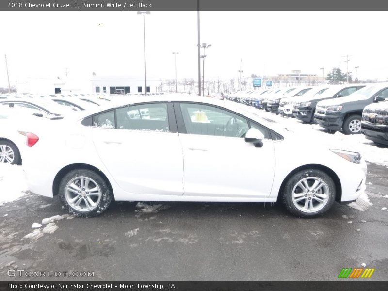 Summit White / Jet Black 2018 Chevrolet Cruze LT