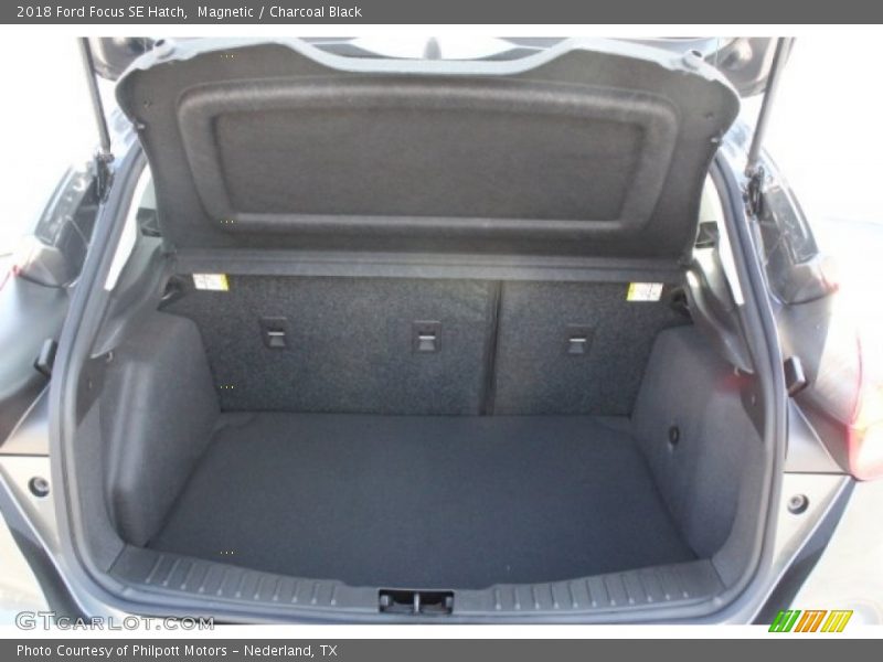 Magnetic / Charcoal Black 2018 Ford Focus SE Hatch