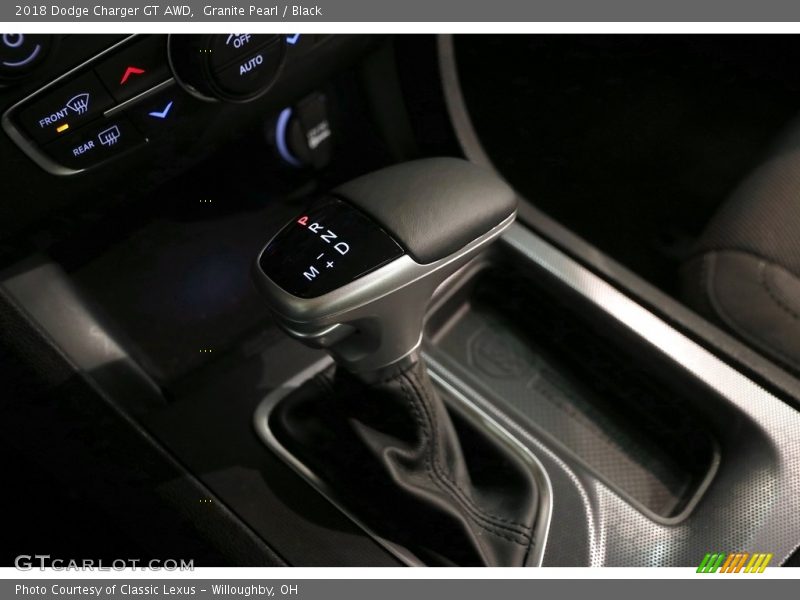 Granite Pearl / Black 2018 Dodge Charger GT AWD