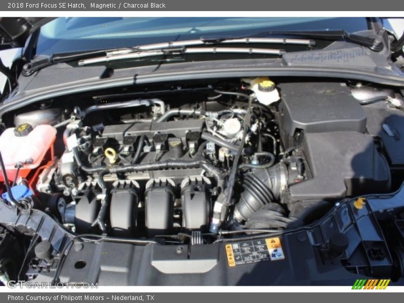 Magnetic / Charcoal Black 2018 Ford Focus SE Hatch