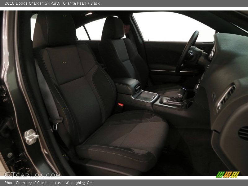 Granite Pearl / Black 2018 Dodge Charger GT AWD