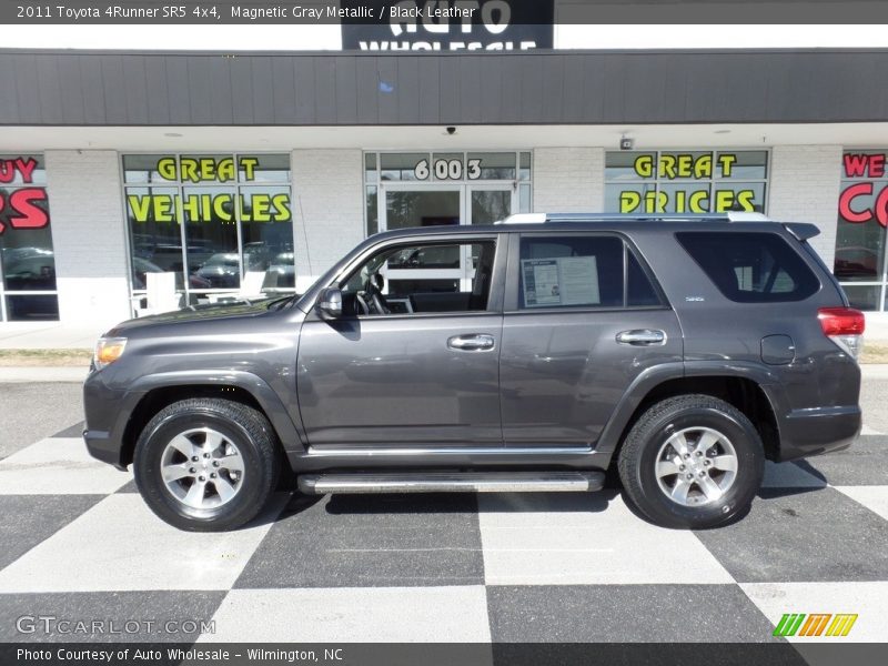 Magnetic Gray Metallic / Black Leather 2011 Toyota 4Runner SR5 4x4
