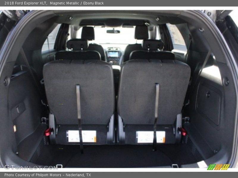 Magnetic Metallic / Ebony Black 2018 Ford Explorer XLT