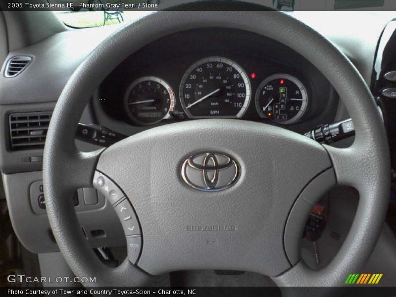 Phantom Gray Pearl / Stone 2005 Toyota Sienna LE