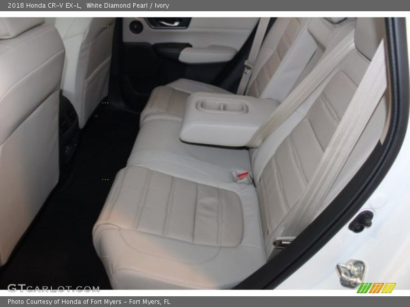 White Diamond Pearl / Ivory 2018 Honda CR-V EX-L