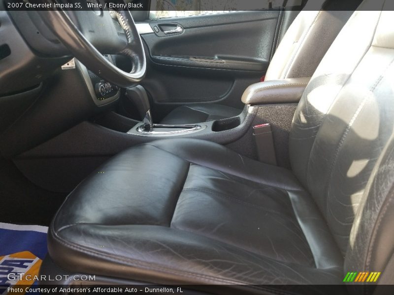 White / Ebony Black 2007 Chevrolet Impala SS