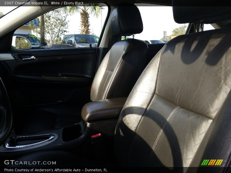 White / Ebony Black 2007 Chevrolet Impala SS
