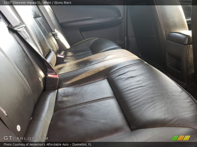 White / Ebony Black 2007 Chevrolet Impala SS