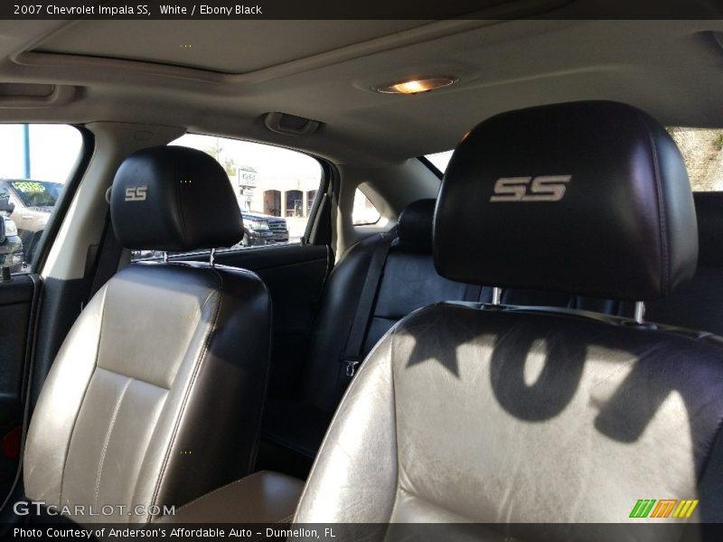 White / Ebony Black 2007 Chevrolet Impala SS