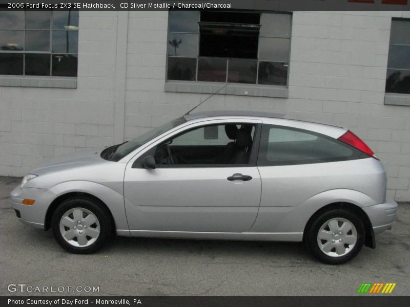 CD Silver Metallic / Charcoal/Charcoal 2006 Ford Focus ZX3 SE Hatchback