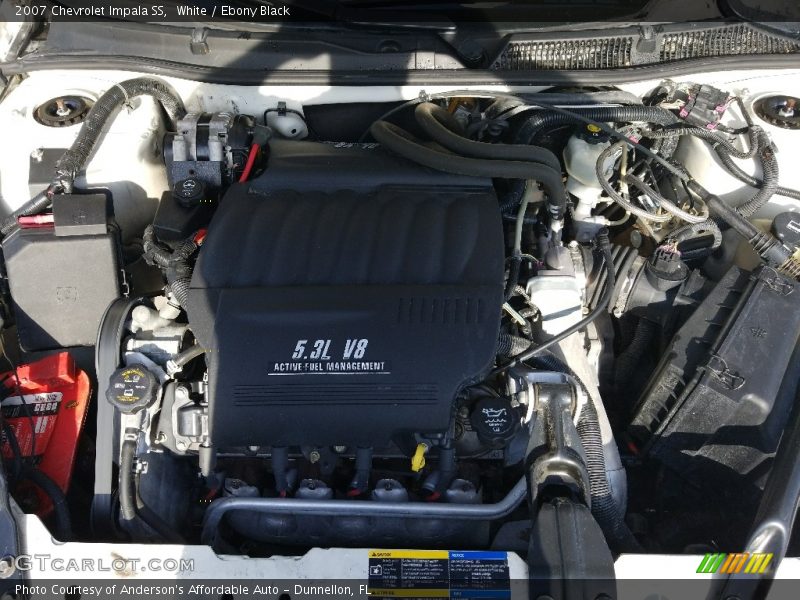White / Ebony Black 2007 Chevrolet Impala SS