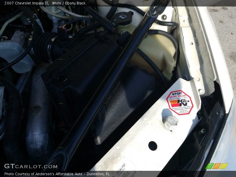 White / Ebony Black 2007 Chevrolet Impala SS